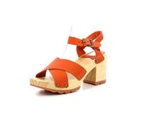 KICKERS Kick Wise, Sandalia con talón Mujer, Orange Brick, 36 EU