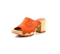 KICKERS Kick Woodstok, Chanclas Mujer, Naranja ladrillo, 37 EU