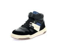 Kickers Kick92, Zapatillas Unisex niños, Color Negro y Azul, 34 EU