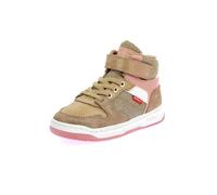 Kickers Kickado, Zapatillas Unisex niños, Beige Rosa Glitter, 24 EU