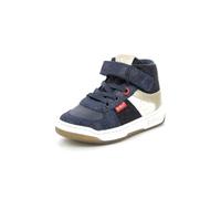 Kickers Kickalien, Zapatillas Mujer, Azul Marino y Dorado, 35 EU