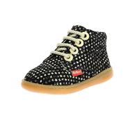 KICKERS KICKBILLISTA, Botas Cortas al Tobillo Unisex niños, Black Stars, 19 EU