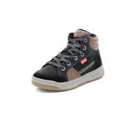 KICKERS KICKOSTA, Zapatillas Unisex niños, Noir Bleu Marron, 30 EU