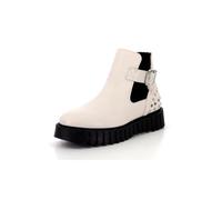 Kickers Mujer Fantasy Botín, blanco, 39 EU