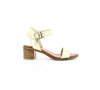 Kickers Mujer Volou Sandalias Punta Abierta, Oro 15, 41 EU