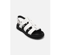 Kickers Neosinead, Sandalias Planas Mujer, Blanco, 36 EU