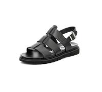Kickers Neosinead, Sandalias Planas Mujer, Negro, 38 EU