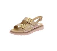 Kickers Neosummer, Sandalias Planas Mujer, Dorado, 36 EU