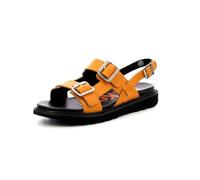 Kickers Neosummer - Sandalias planas para mujer, Orange, 40 EU