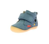 Kickers Sabio, Oxford Plano Unisex niños, Azul Fusee, 25 EU