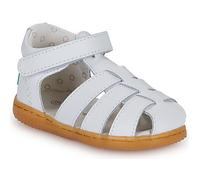 Kickers Kick FLO, Sandalia Unisex niños, Blanco, 25 EU
