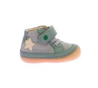 Kickers Sokistic, Botas Cortas al Tobillo Unisex niños, Estrella Verde, 19 EU