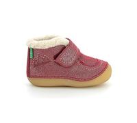 Kickers SOMOONS, Zapatos Planos Mary Jane Unisex bebé, Rosa Brillo, 18 EU