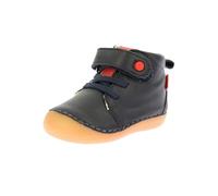 Kickers Sonizikro, Botas Cortas al Tobillo Unisex niños, Azul Marino, 23 EU