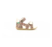 KICKERS Summertan, Sandalia Niñas, Blanc Blossom, 24 EU