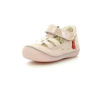 KICKERS SUSHY, Zapatos Planos Mary Jane Unisex niños, Rose Clair Plumetis, 23 EU