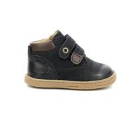 Kickers Tackeasy, Oxford Plano Unisex niños, Azul Marino, 23 EU