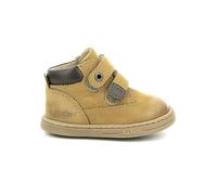 Kickers Tackeasy, Oxford Plano Unisex niños, Camel Marrón, 18 EU