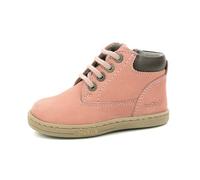 Kickers Tackland, Oxford Plano Unisex bebé, Rosa Claro, 26 EU