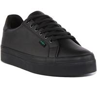 Kickers Tovni StackMulti Active - Zapatos Deportivos para Mujer, Black, 4 UK Child