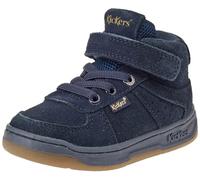 Kickers Unisex niño Kickalien Basket, Azul Marino, 30 EU