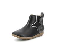 KICKERS Vermillon, Botas Cortas al Tobillo Niñas, Noir Argent, 24 EU