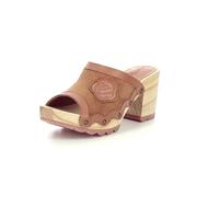 Kickers Women's Kick Woodstok Flip-Flop, marrón Claro, 37 EU