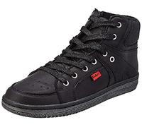 KICKERS - Zapatillas Unisex para niños, Negro Brillante, 24 EU