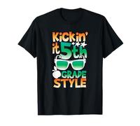 Kickin' It - Diseño de Estilo de Quinto Grado Camiseta
