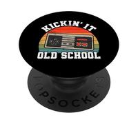 Kickin 'It Old School PopSockets PopGrip Adhesivo
