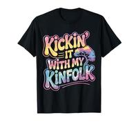 Kickin' It with My Kinfolk Funny Family Reunion Camiseta