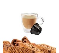 KICKKICK® 32 Cápsulas Cappuccino Speculoos Nescafé Dolce Gusto - Capuchino Galletas y Canela Soluble Compatibles con Nescafé Dolce Gusto
