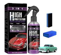 Kicklo Ceramic Coating Spray, Ultimate Ceramic Coating Spray, 3 in 1 High Protection Quick Car Coating Spray, Repairing Action, Long-Lasting Protection for Your Car (1pcs)