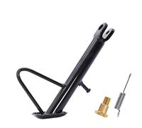 Kickstand Caballete Lateral de una Sola Pata aleación Aluminio Resistente 18/20/22 cm para Motocicleta, Soporte para Scooter eléctrico
