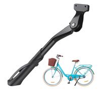 Kickstand de bicicleta - La bicicleta de montaña está hecha de aleación de aluminio + ABS, por lo que es resistente al agua y puede soportar una variedad de climas sin agrietarse o desnatar, cortar la