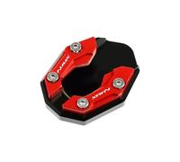 Kickstand Side Stand Extension Pad Enlarger Plate Accessories Compatible with Yamaha Nmax AEROX155 Nvx155 Xmax 250 300 Nmax 155 Nmax(Nmax Red)