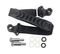 Kickstands Jiffy Stands - Correa de tracción de rescate compatible con CRF YZ KX EXC SX Road Motocross Enduro (trasero B negro)