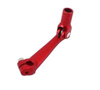 kickstarter palanca Palanca de cambio de marchas de aluminio plegable de 10mm palanca de cambio de marchas apta para Kayo T2 T4 T4L ATV Dirt Bike Pit Bikes Palanca de arranque(Red)