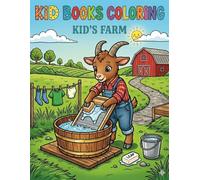 Kid Books Coloring: Kid's Farm