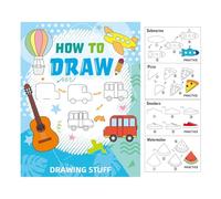 Kid Coloring Book Cartoon-Themed Step-by-Step Painting Workbook, Early Educational Coloring Book with Thick Eco-Friendly Paper for Boys Girls Preschool Kindergarten School Birthday Christmas New Year