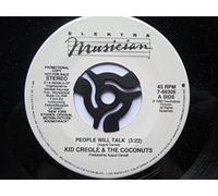 Kid Creole & Coconuts People Will Talk 7" Elektra 769306 EX 1989 US pressing, demo