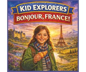 Kid Explorers: Bonjour, France!: A Kids Travel Adventure Through French Culture, Food, Landmarks, and Daily Life