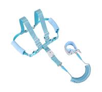 Kid Harness with Leash, Baby Protection Tether, PP+Canvas Adjustable Anti-Lost Reflective Harness, Wrist Link with Lock for Girls, Boys, Travel, Walking, Safety Control, Outdoor, 18x12x3cm