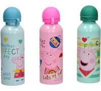 Kid Licensing CANTIMPLORA DE ALUMINIO PEPPA PIG 500ML - 1 unidad aleatoria