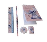 Kid Licensing Stitch Set regalo de papelería 5 piezas 15x26