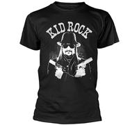 Kid Rock - Crossed S New Unisex 100% Cotton Short-Sleeve T-Shirts Black XXL