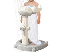 Kid Shower Stand Adjustable Bath Support Frame For Children | Height Adjustable Safety Shower Helper With Stable Base, Portable Bathroom Assistance Tool For Bathing And Washing
