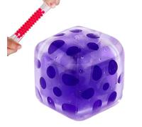 Kid Squeeze , Ice Block Shape Slow Rebound Stress Relief Fidget Pinch , Reusable Sensory for Boys Girls Teens Adults, Fun Birthday Christmas Party Favor for Kids Children Women Men