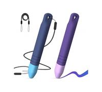 Kid Stylus Pens, Tablet Stylus Anti-Rolling 2 Pack for for Touch Screens with Tethers, Compatible with iPad, Fire Tablet, Tablets