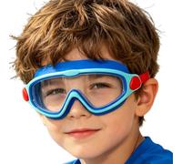 Kid Swim Goggles Leak-Proof Anti-UV 180° Wide View Adjustable